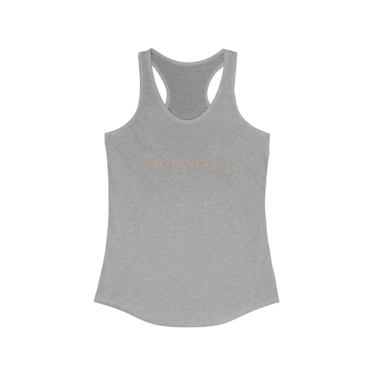 Sto Bene Qua Italia Women's Ideal Racerback Tank