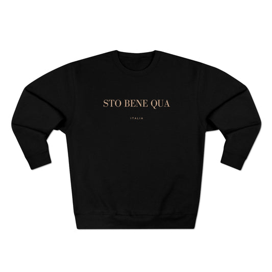 Sto Bene Qua Premium Crewneck Sweatshirt/Felpe