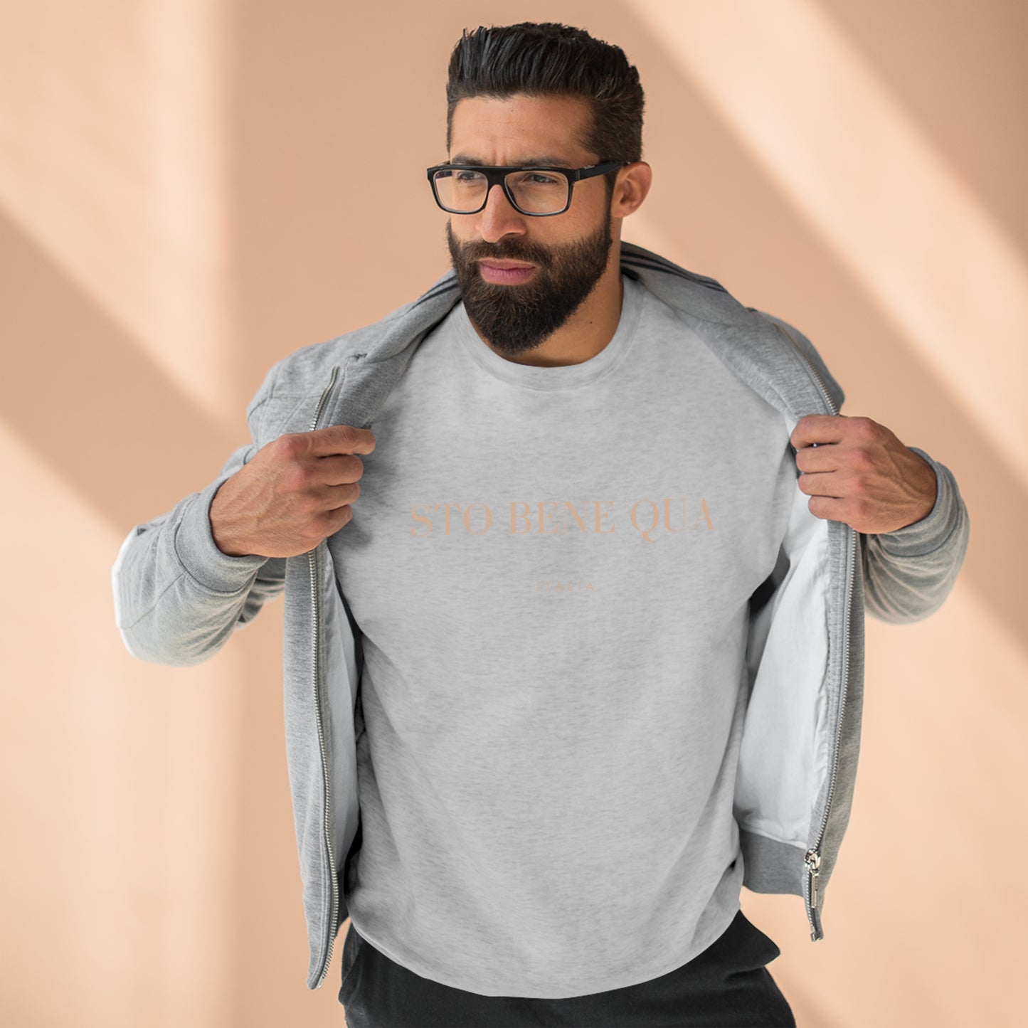 Sto Bene Qua Premium Crewneck Sweatshirt/Felpe