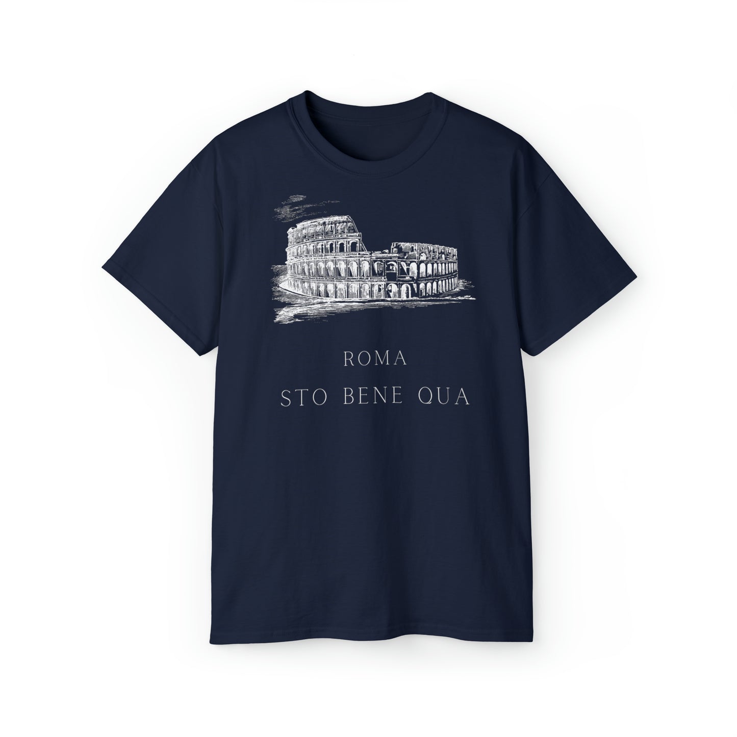 Sto Bene Qua Roma Unisex Ultra Cotton Tee