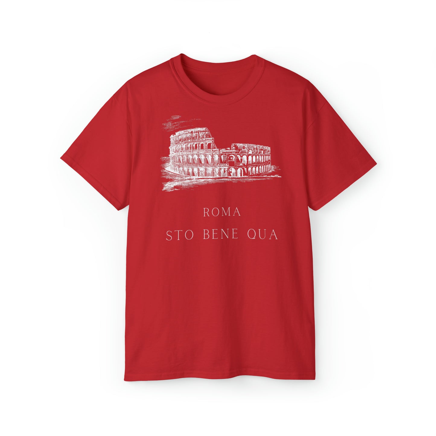 Sto Bene Qua Roma Unisex Ultra Cotton Tee