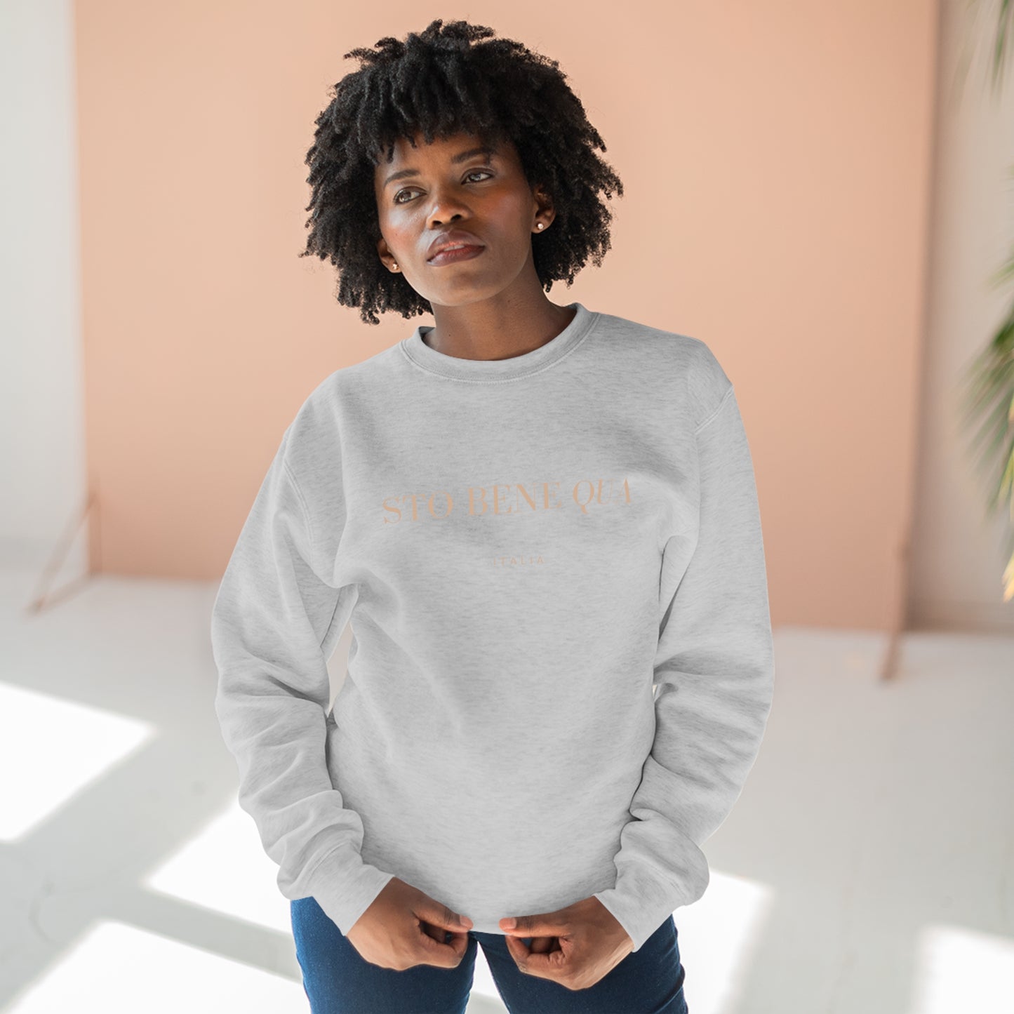 Sto Bene Qua Premium Crewneck Sweatshirt/Felpe