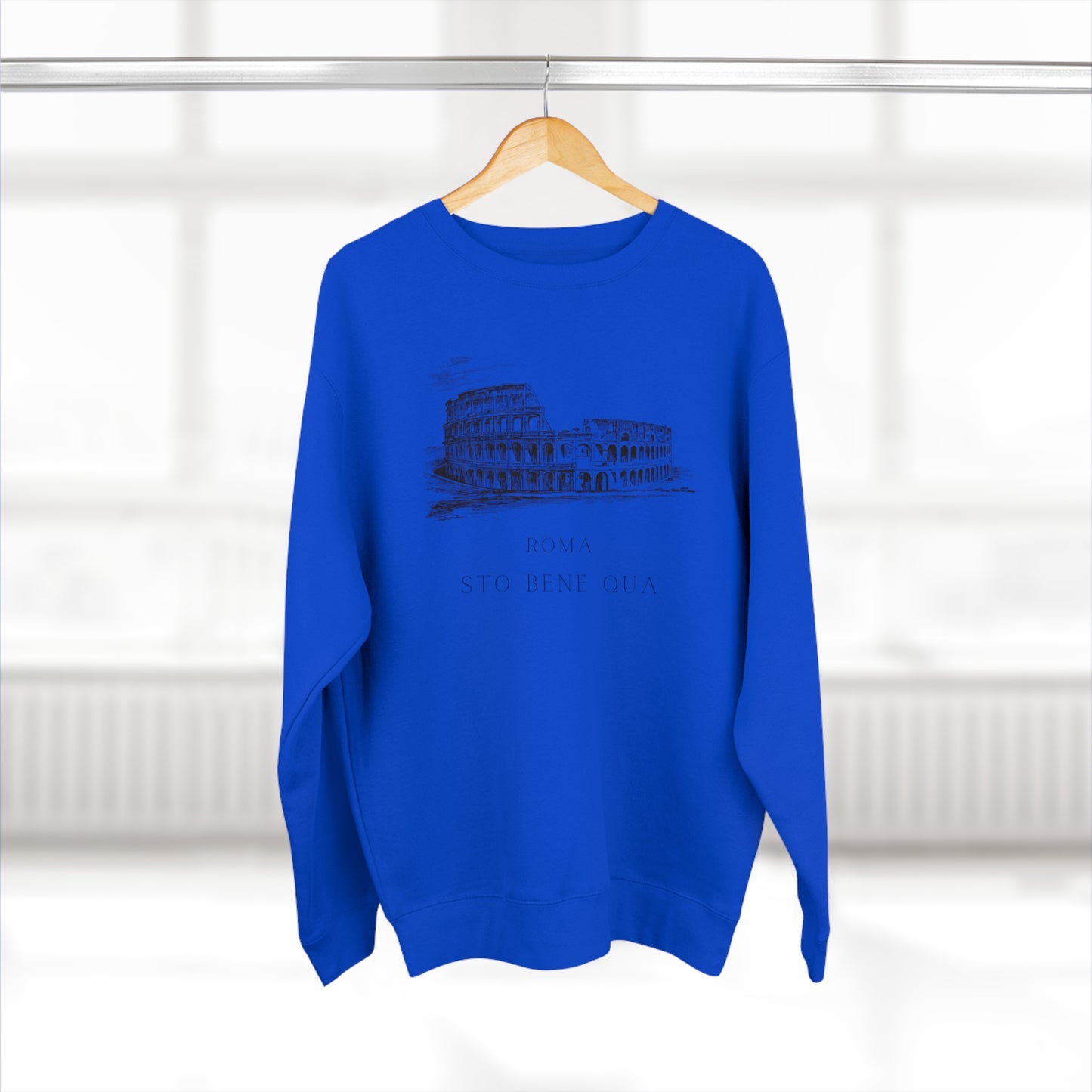 Sto Bene Qua Roma  Crewneck Sweatshirt