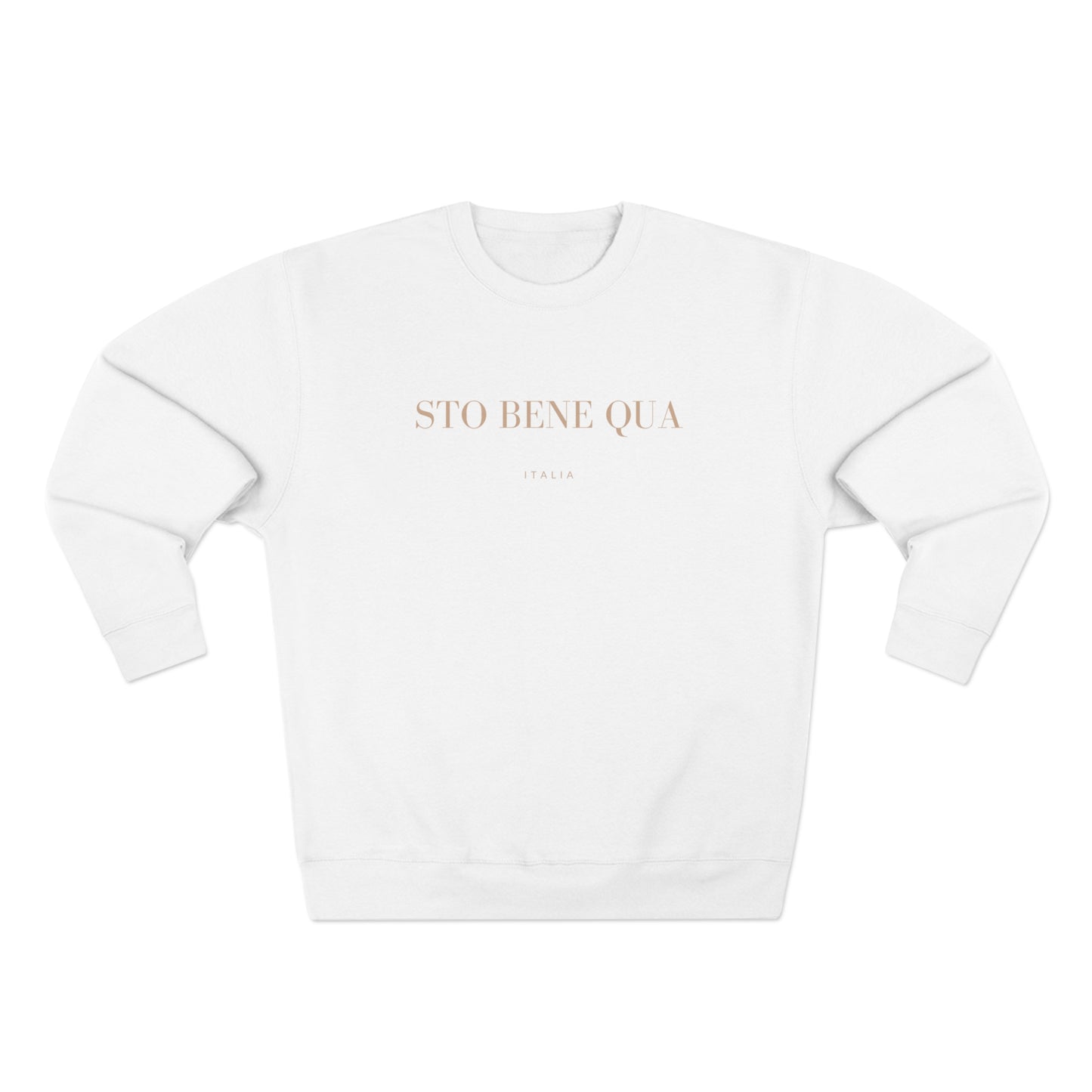 Sto Bene Qua Premium Crewneck Sweatshirt/Felpe