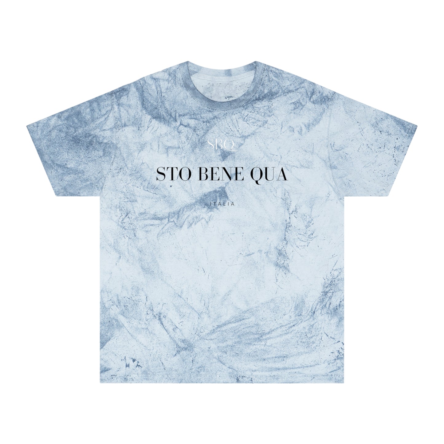 Sto Bene Qua Italia Unisex Color Blast T-Shirt