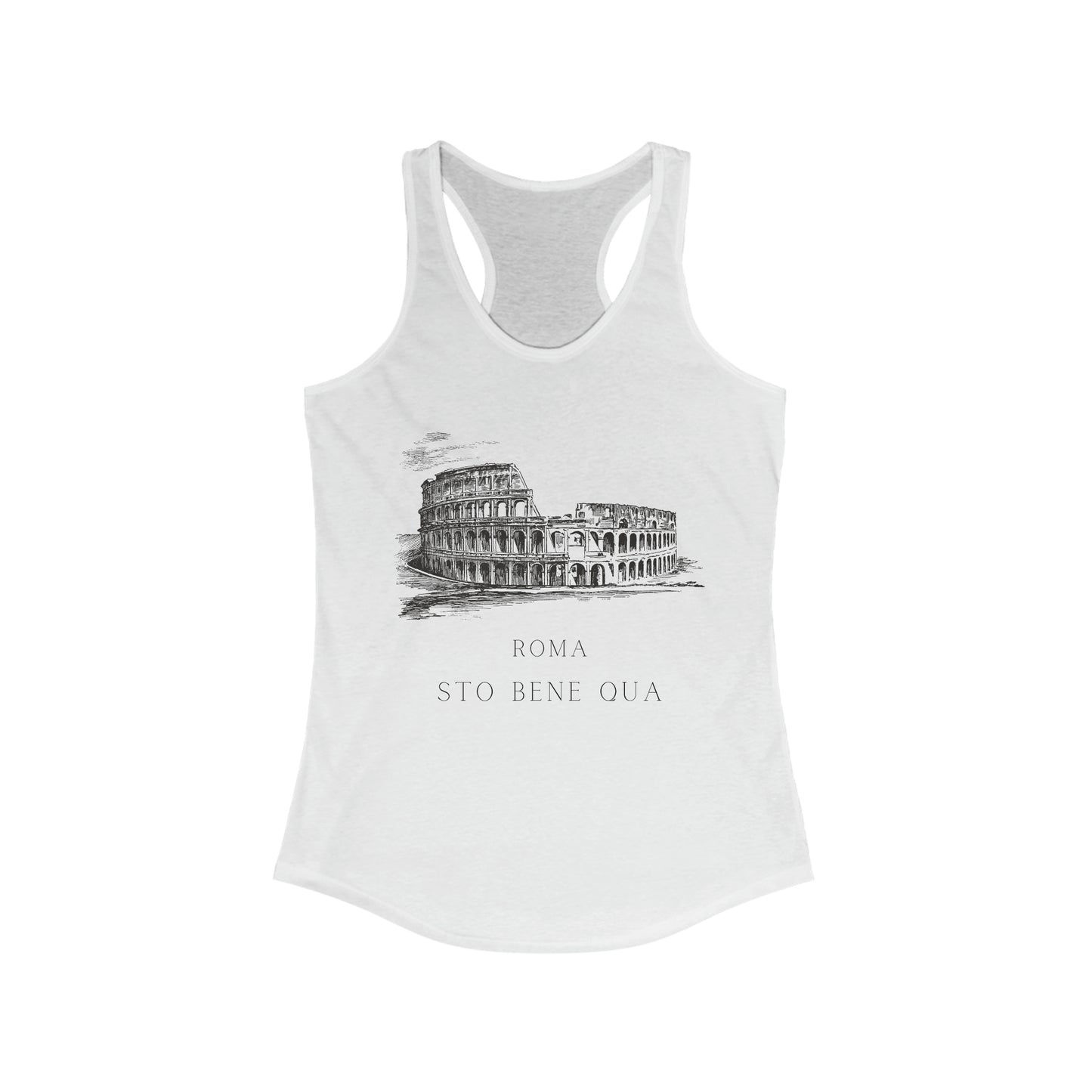 Sto Bene Qua Women's Ideal Racerback Tank