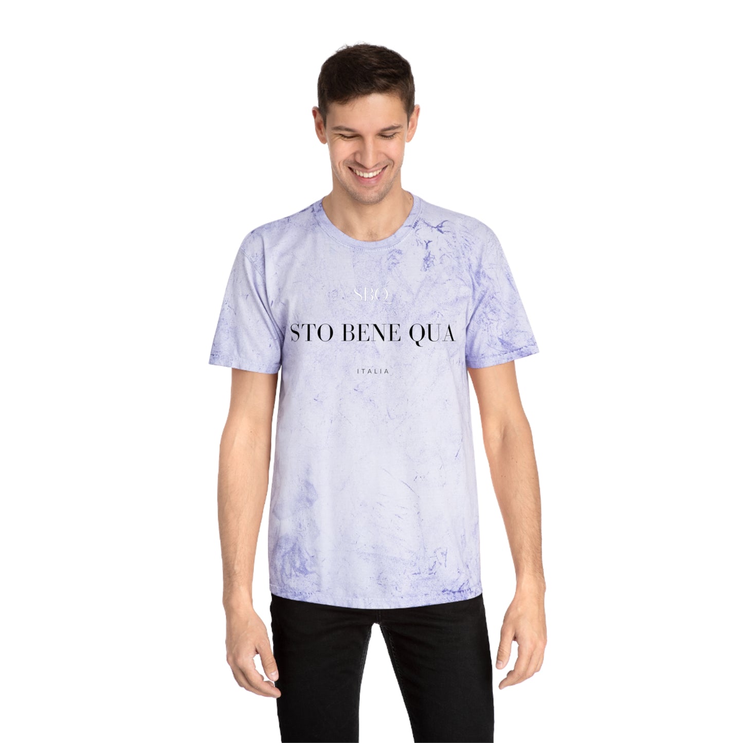 Sto Bene Qua Italia Unisex Color Blast T-Shirt