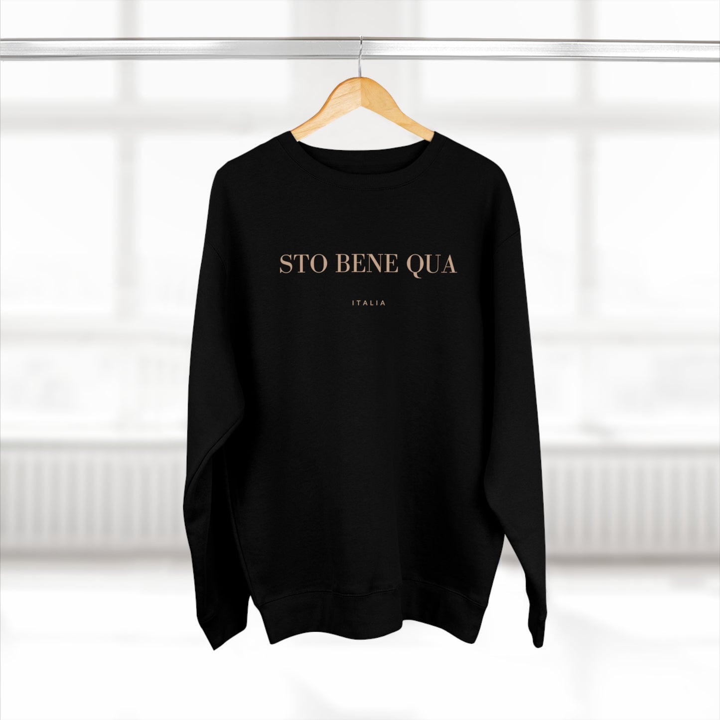 Sto Bene Qua Premium Crewneck Sweatshirt/Felpe