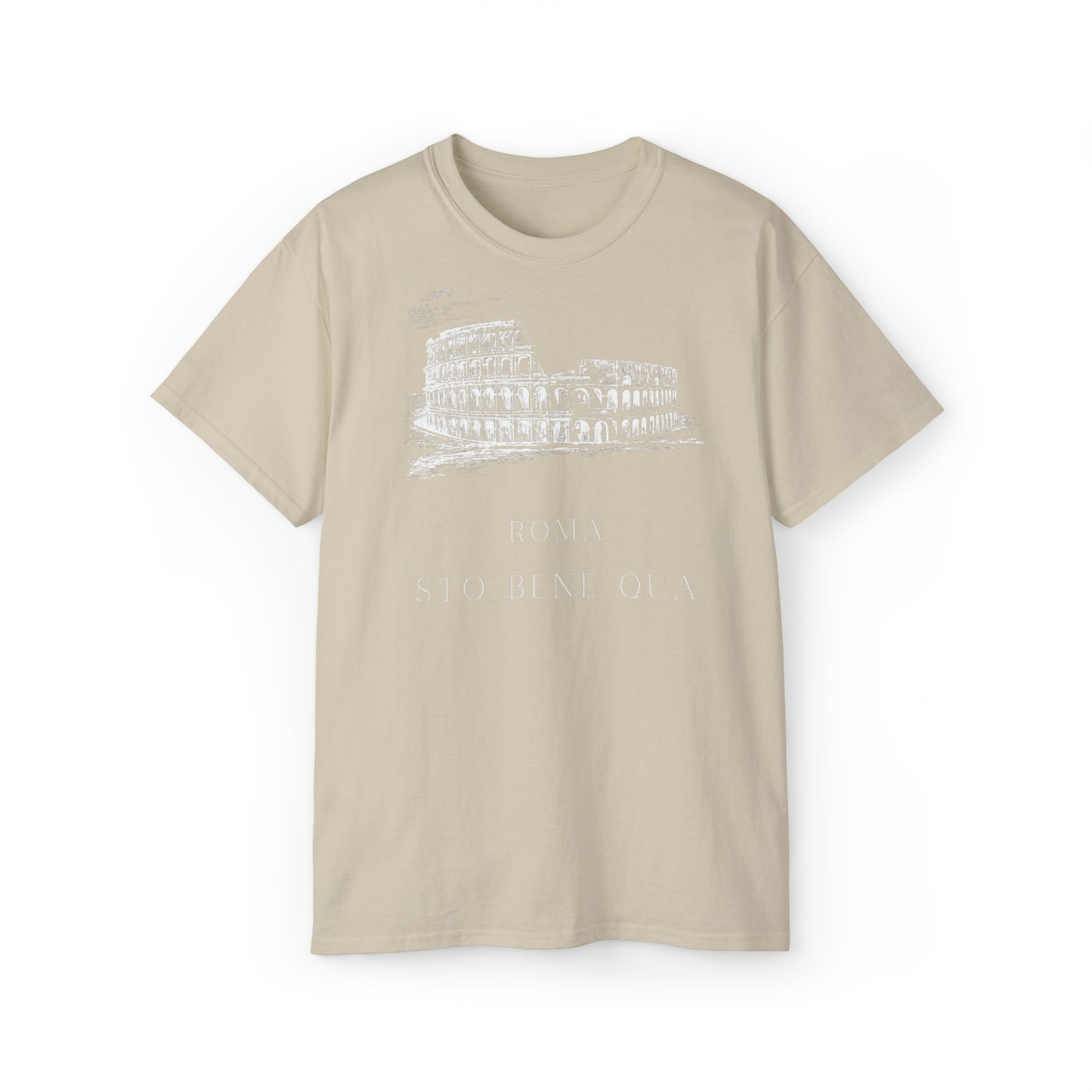 Sto Bene Qua Roma Unisex Ultra Cotton Tee