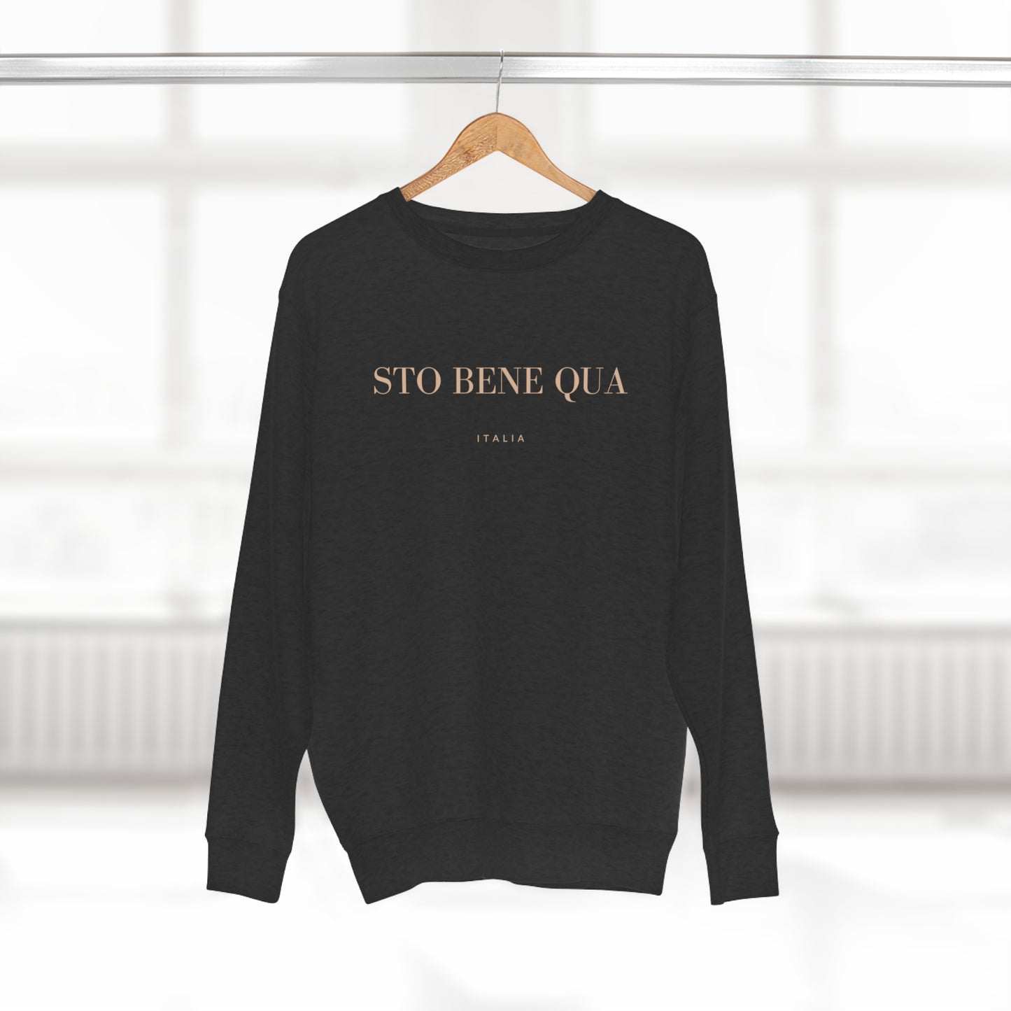 Sto Bene Qua Premium Crewneck Sweatshirt/Felpe