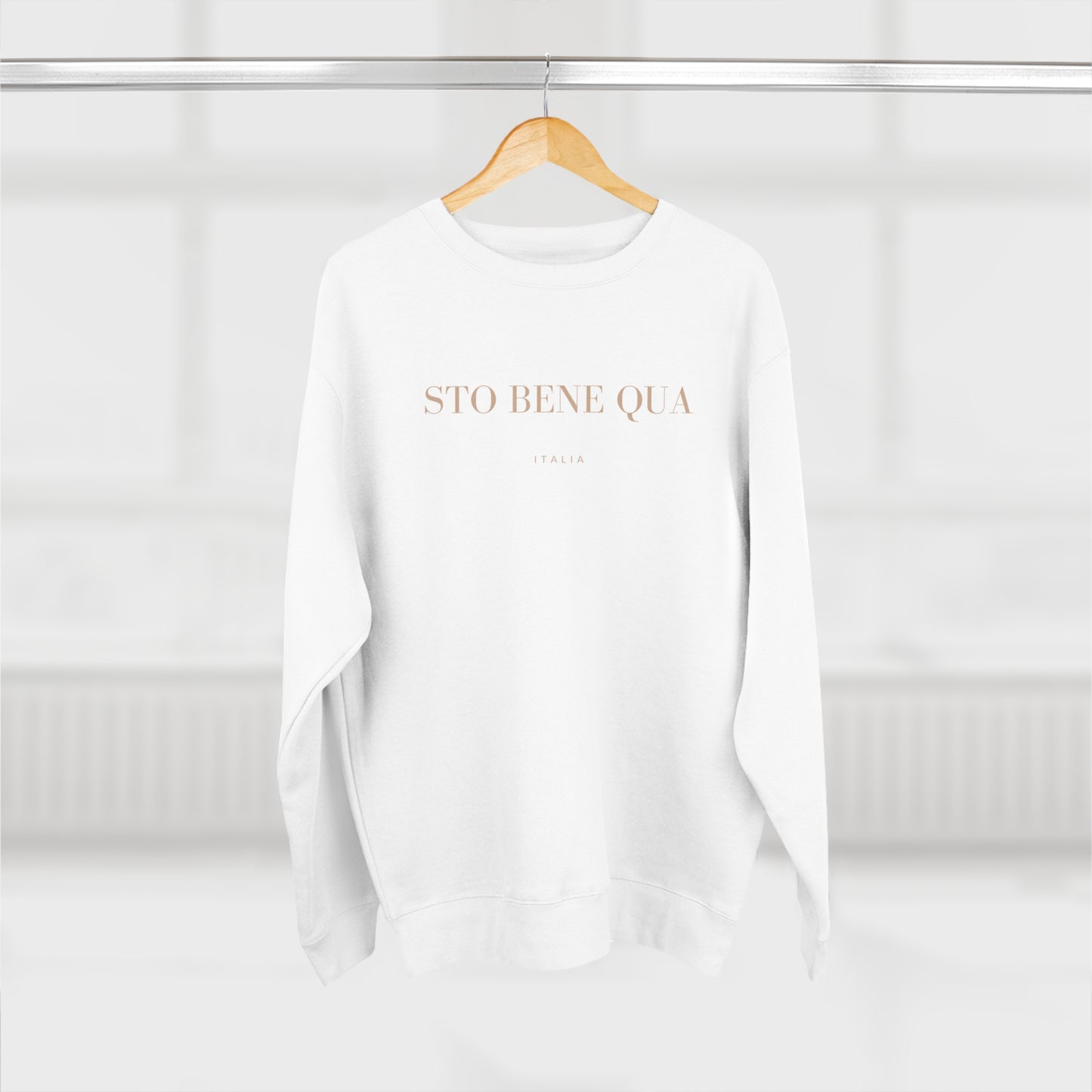 Sto Bene Qua Premium Crewneck Sweatshirt/Felpe