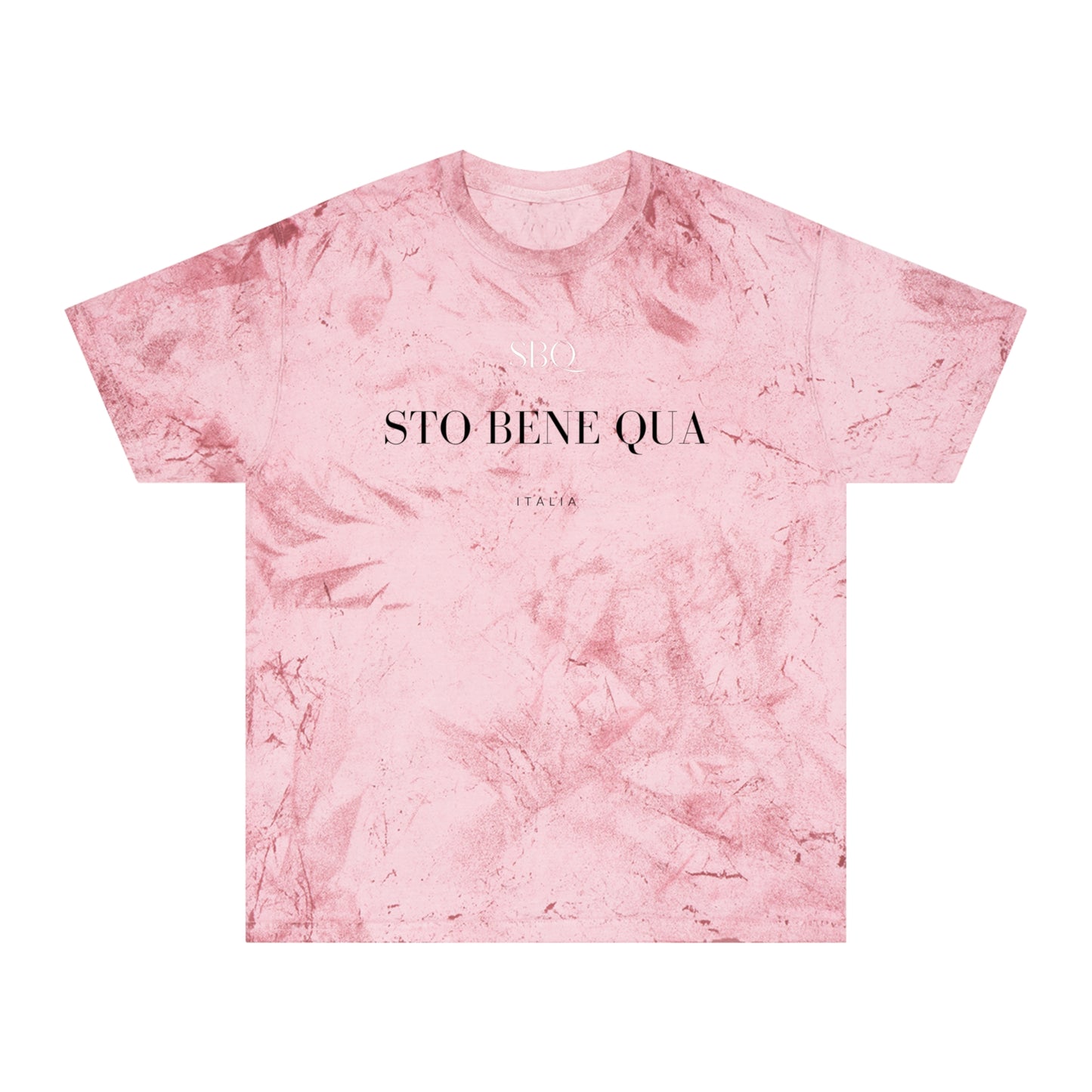 Sto Bene Qua Italia Unisex Color Blast T-Shirt