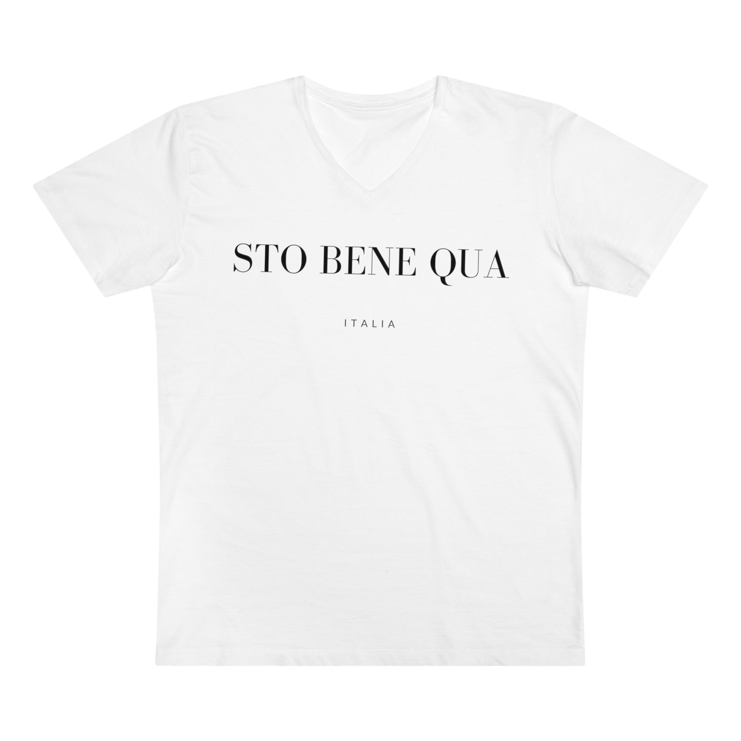 Sto Bene Qua Italia Men’s V-neck