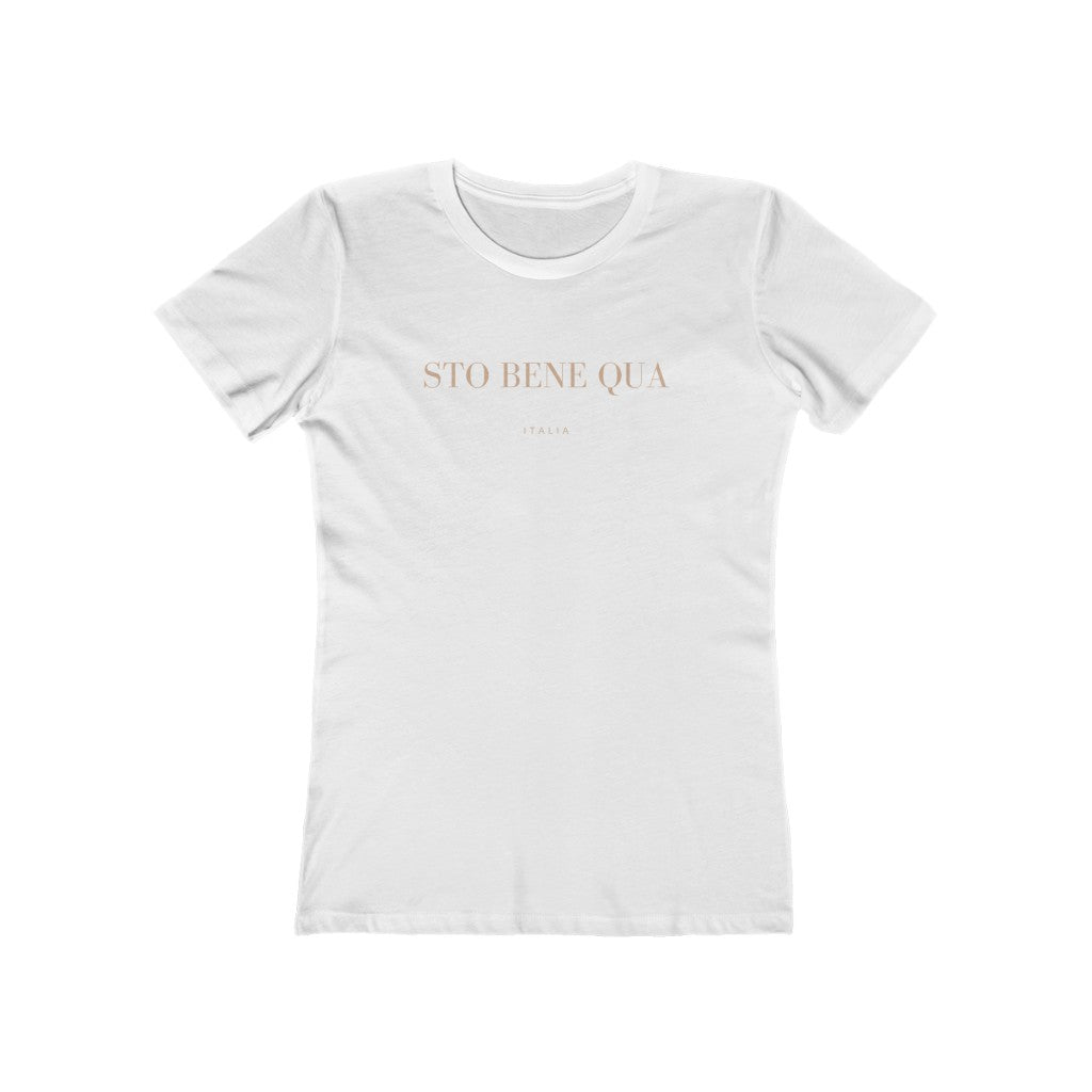 Sto Bene Qua Women's The Boyfriend Tee