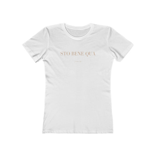 Sto Bene Qua Women's The Boyfriend Tee